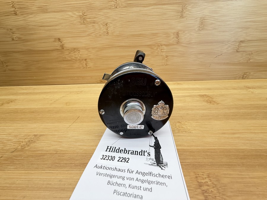 Multirolle, ABU Sweden, Ambassadeur 5001C, 730101, mit Monofiler Schnur, Gebrauchsspuren
