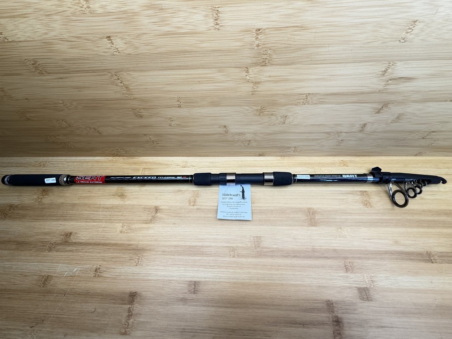 Teleskop Angelrute, Sert, la Peche Extreme, Exceed Tele 3607 HR, 7 Teile, 3,60m, Gewicht 285g, Transportlänge 860mm, Gebrauchsspuren