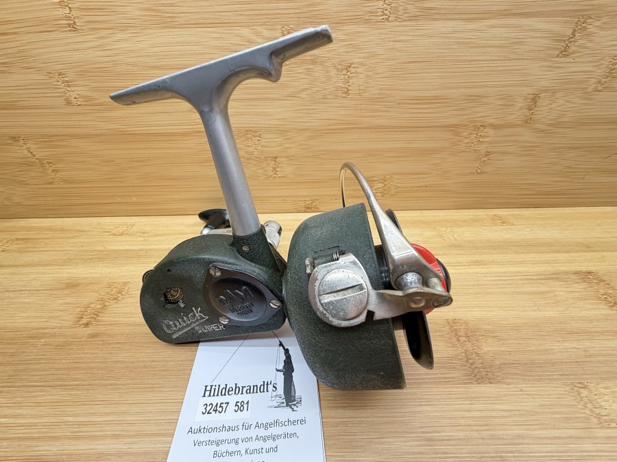 Stationärrolle, DAM, Quick Super, mit Zählwerk, sehr guter Zustand