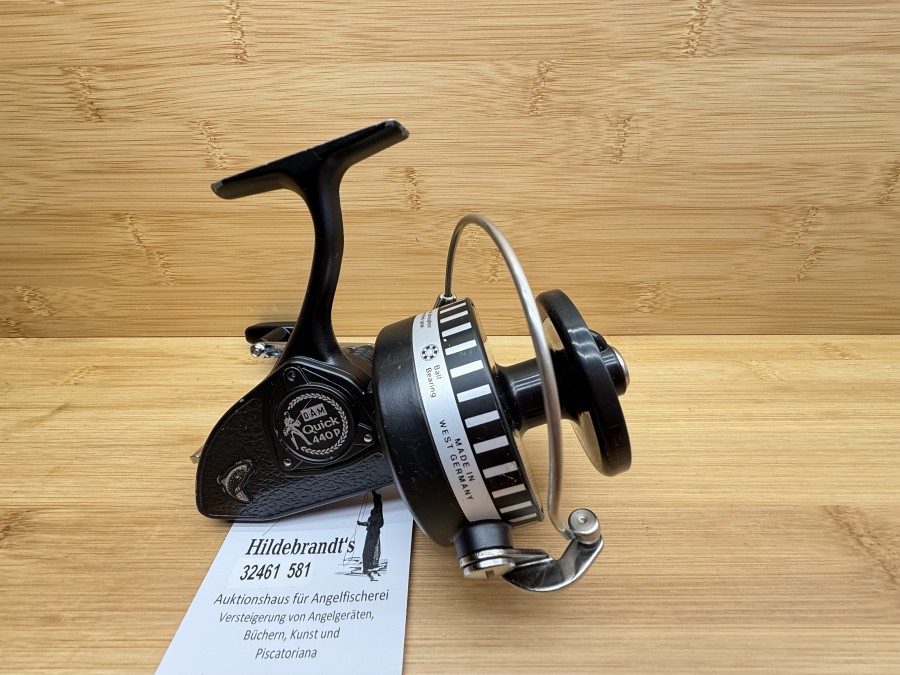 Stationärrolle, DAM, Quick 440P, Made in West Germany, Gebrauchsspuren