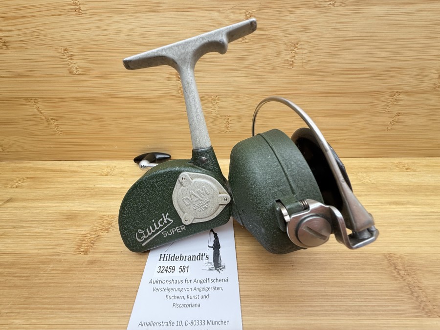 Stationärrolle, DAM Berlin West, Quick Super, sehr guter Zustand