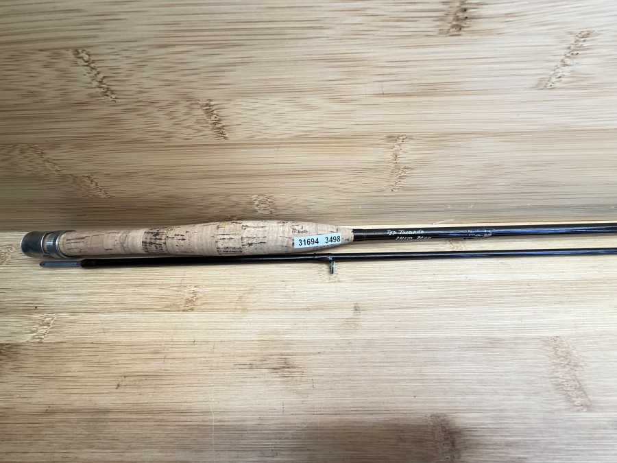 Fliegenrute, NDM Niedermeier Munich, Typ Tornado, ungleich geteilt, 2tlg., 210cm, #6, Gewicht 70g, Futteral, neu, Transportlänge 1330mm