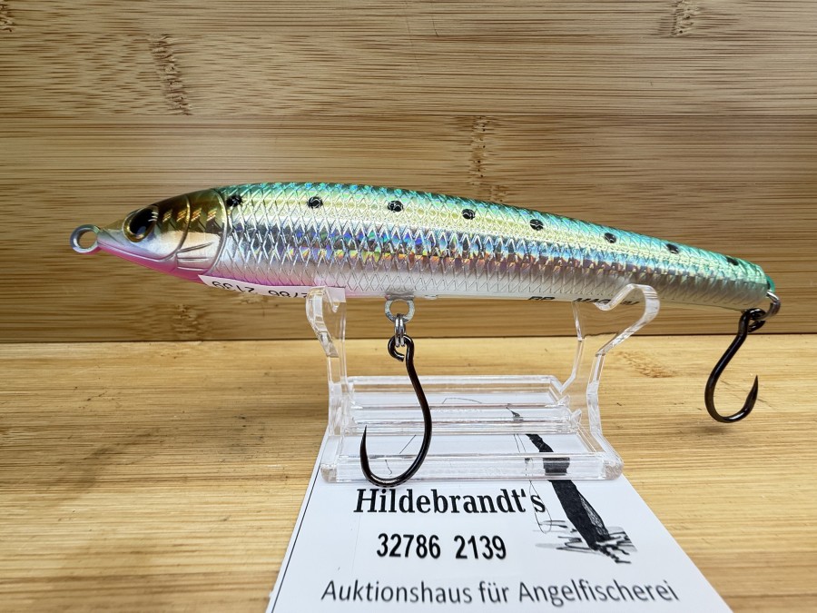 Wobbler, Tiemco, Red Pepper, Magnum, 150mm, 37 Gramm, Barbless Einzelhaken, ungefischt
