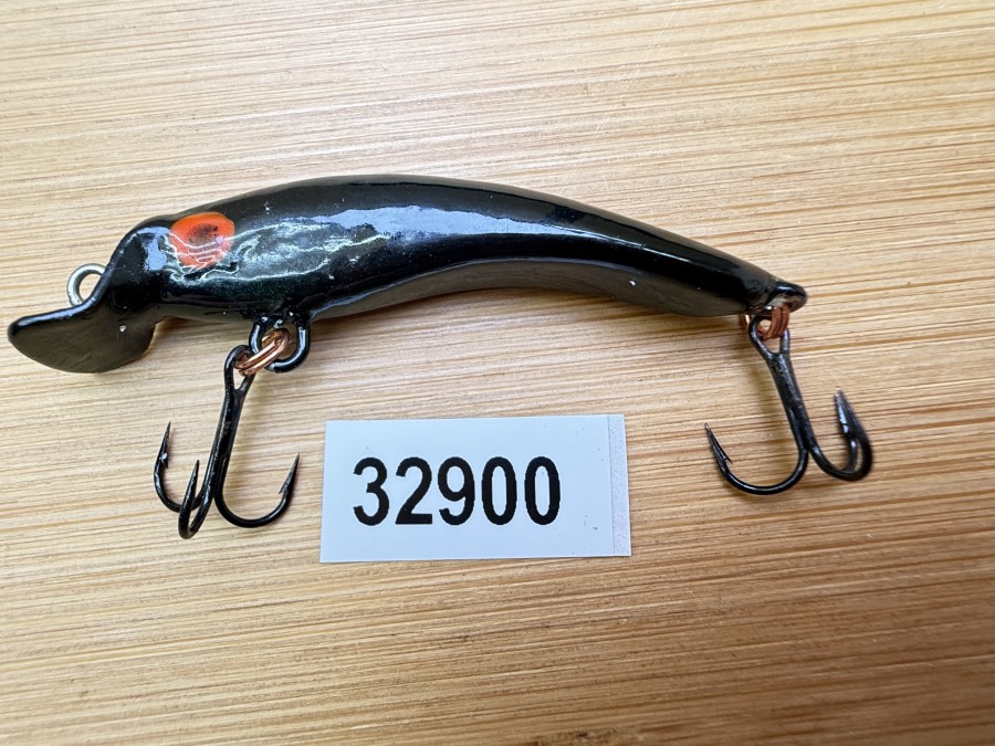 Wobbler, Turus Ukko, Handmade in Finland, schwarz, 5cm, 3g, ungefischt,