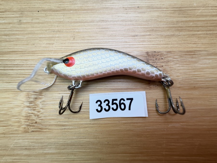 Wobbler, Turus Ukko, Turunen, rot/gold/schwarz, 5cm, 4g, ungefischt