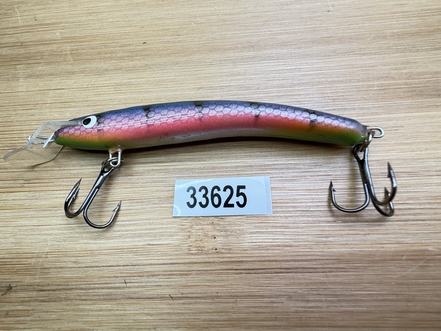 Wobbler, Turus Ukko, Turunen, beige/grün/rosa/grau/schwarz, 9cm, 8g, ungefischt