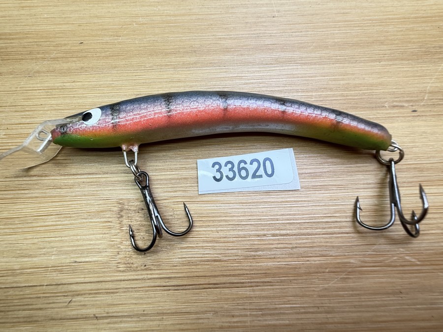 Wobbler, Turus Ukko, Turunen, beige/rot/grau/schwarz, 9cm, 8g, ungefischt