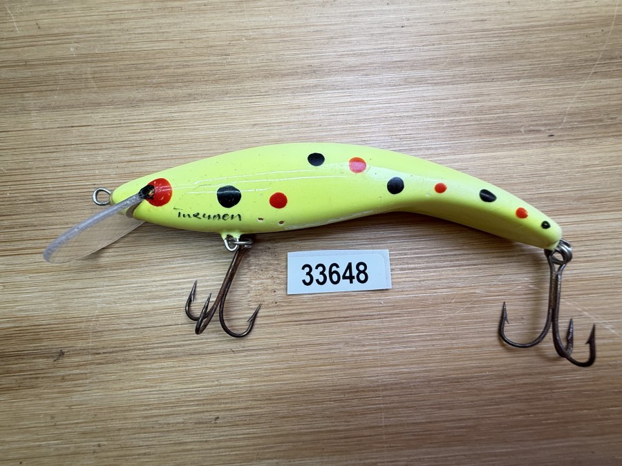 Wobbler, Turus Ukko, Turunen gemarkt, gelb, 10cm, 12g, ungefischt