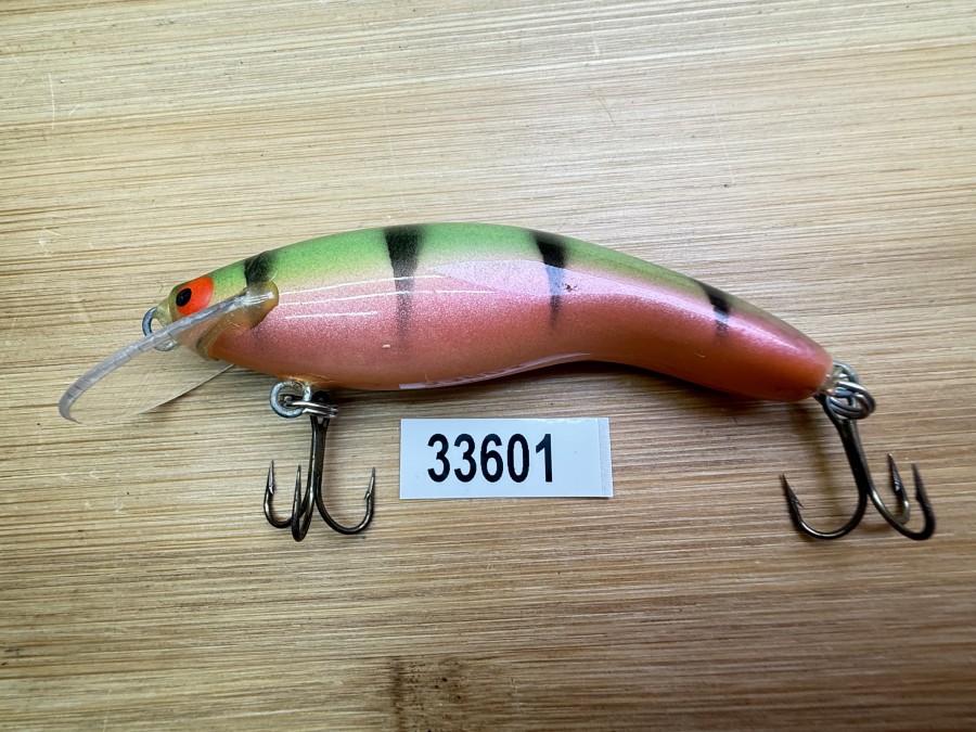 Wobbler, Turus Ukko, Turunen, rosa/grün/schwarz, 7cm, 6g, ungefischt