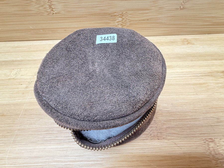 Rollentasche, Wildleder mit Schaffell, 90mm Rollendurchmesser, neu