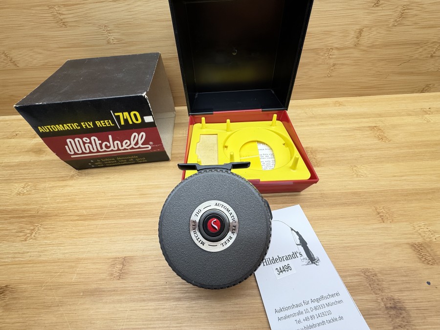 Automatik Fliegenrolle, Mitchell 710, Garantiekarte, neu in Box